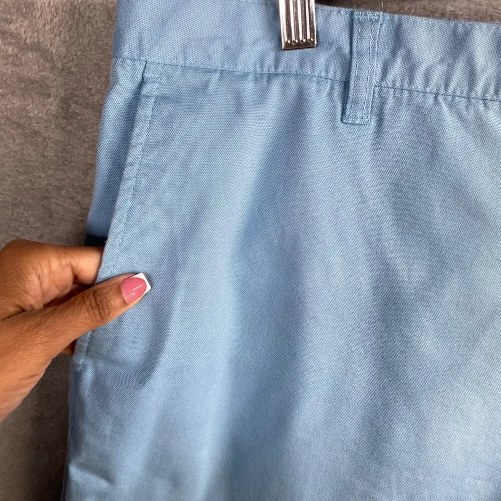 Ted Baker Shorts‎ Size 38 Blue Chino Casual Golf Coastal Preppy